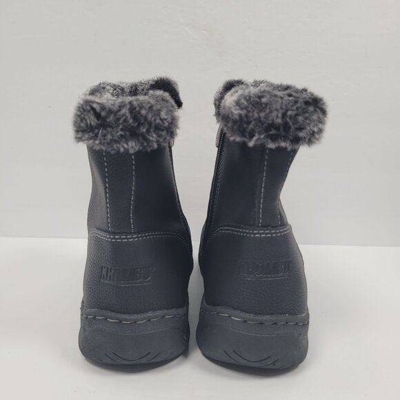Khombu Addison Women's Black Ankle Boots US size 7M - Picture 4 of 11